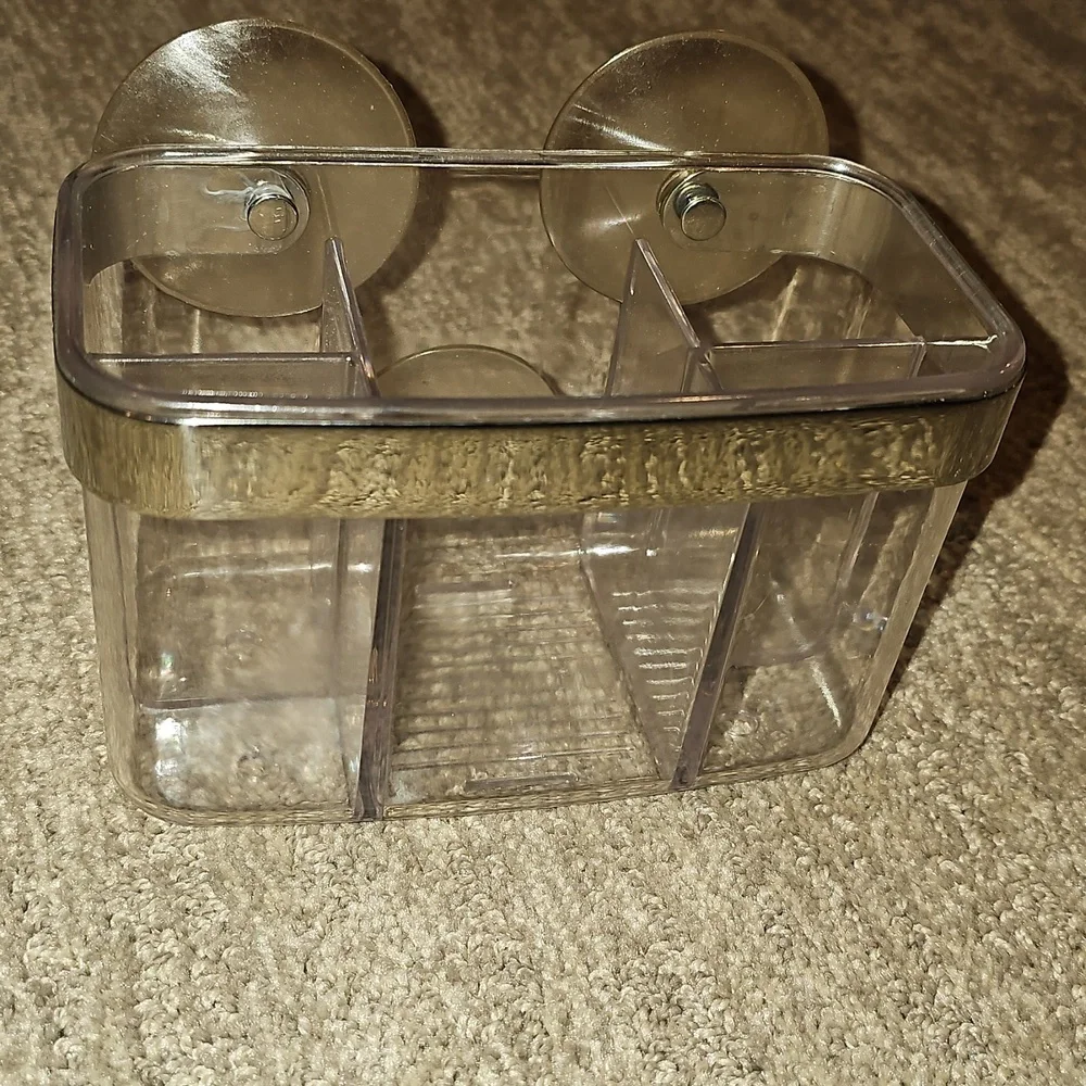 Clear Suction Cup Organizer